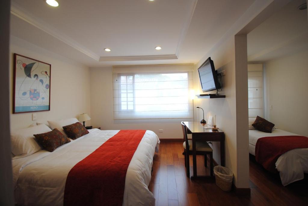 Hotel La Mansion Bogotá Oda fotoğraf