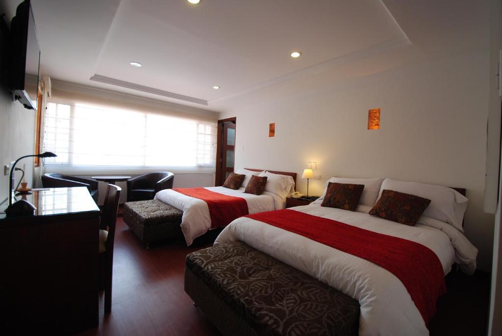 Hotel La Mansion Bogotá Oda fotoğraf